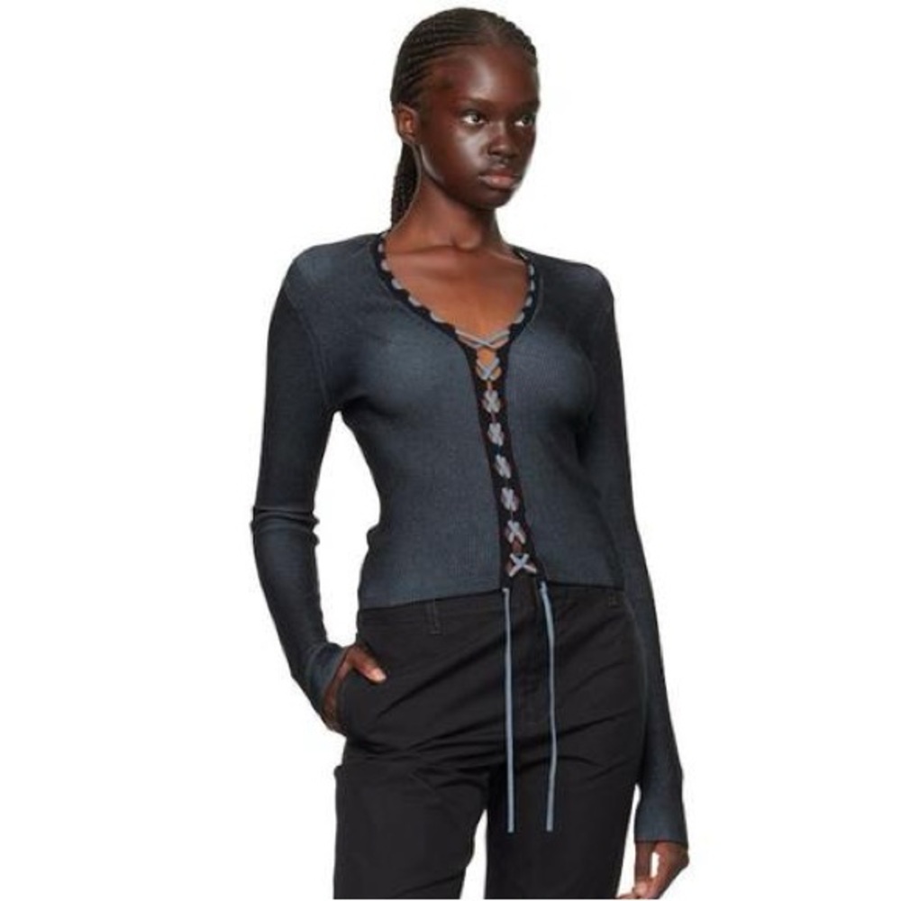 NWT Dion Lee Bichrome Cardigan